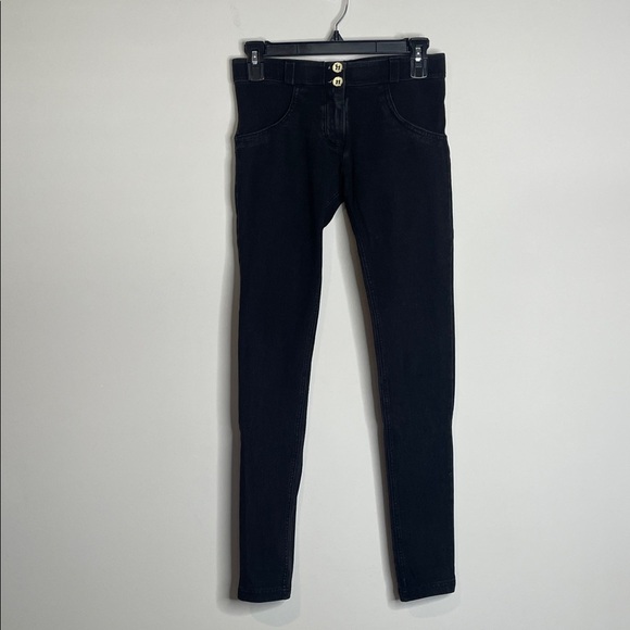 Freddy | Women’s Washed Black Denim Pants Size XS - Picture 2 of 7